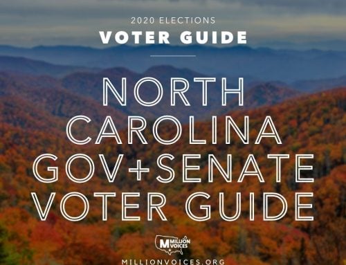 2020 North Carolina Governor + Senate Voter Guide