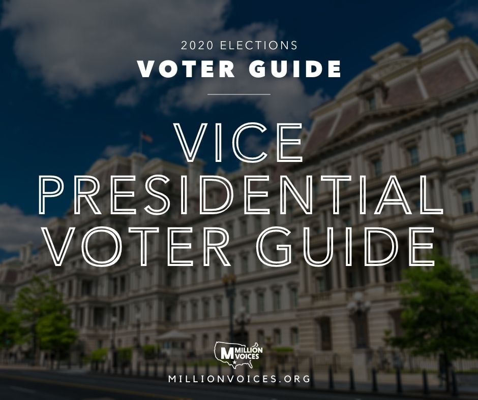 2020 - VICE Presidential Voter Guide