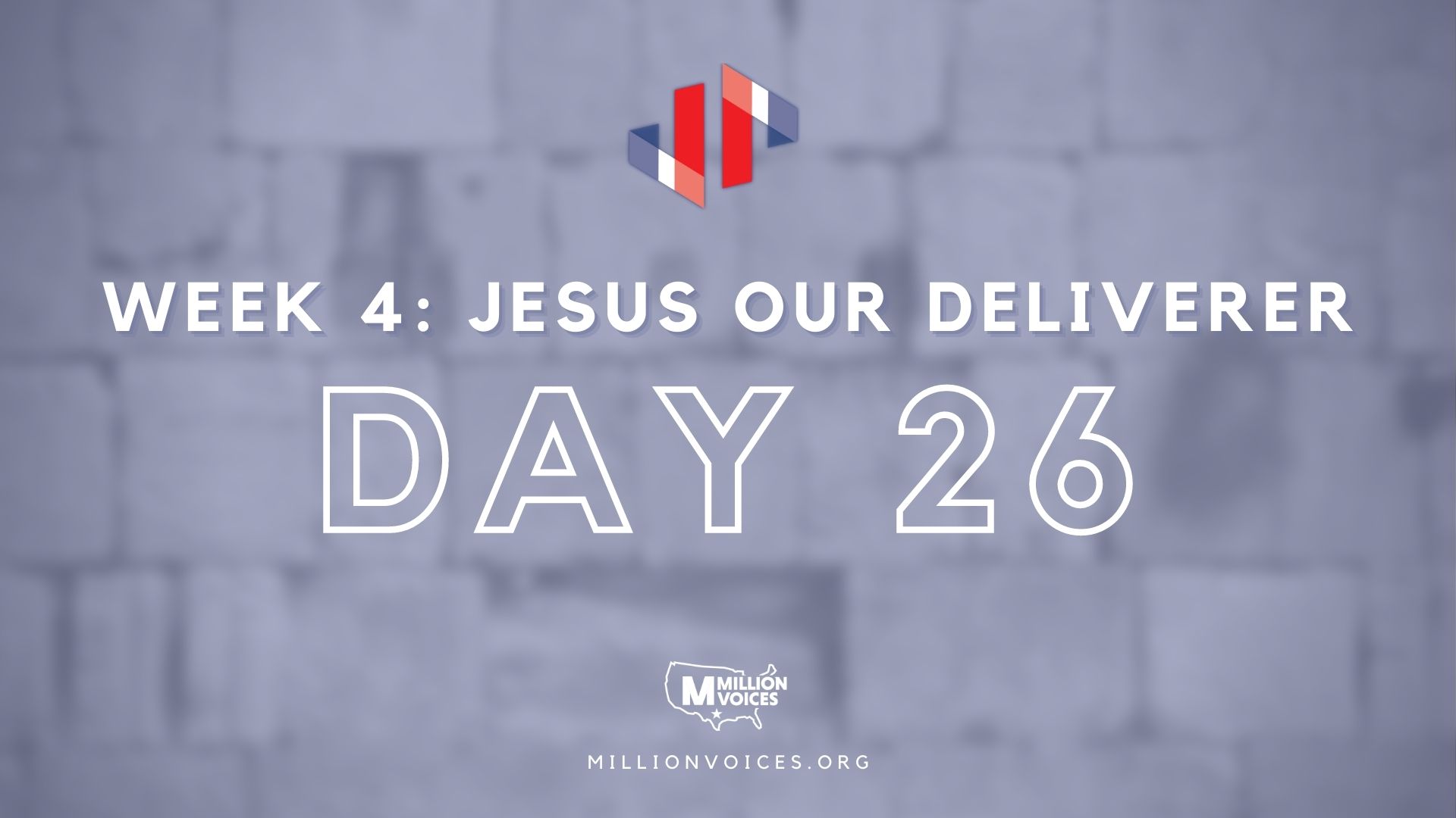 Million Voices - Pause to Pray Images Day 26