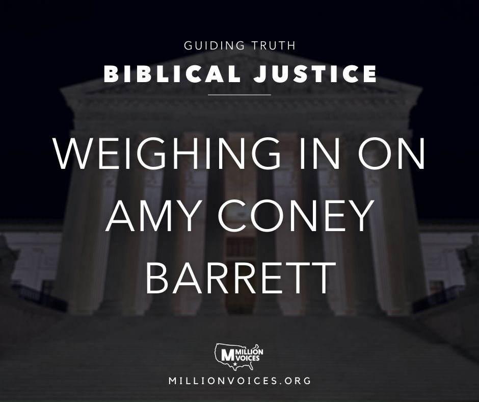 Weighing in on Amy Coney Barrett